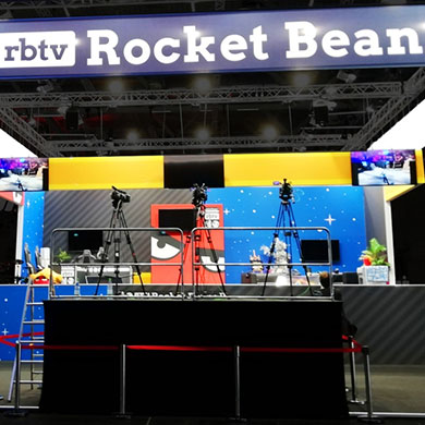 Gamescom 2019: prisma plan meets Rocket Beans 