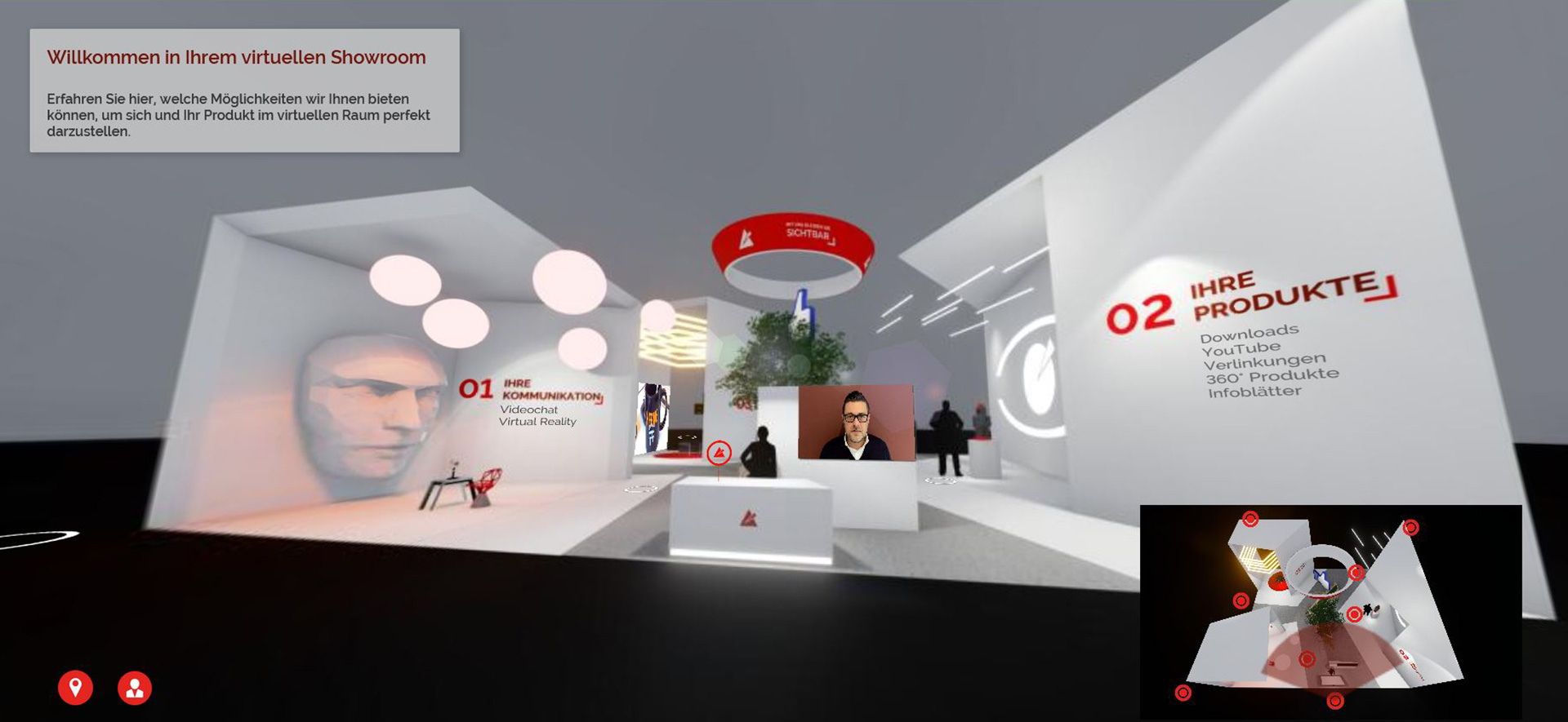 Digitaler Showroom – Prismaplan